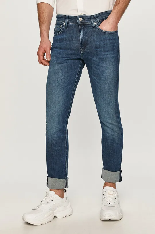 granatowy Calvin Klein Jeans - Jeansy J30J317816.4891 Męski