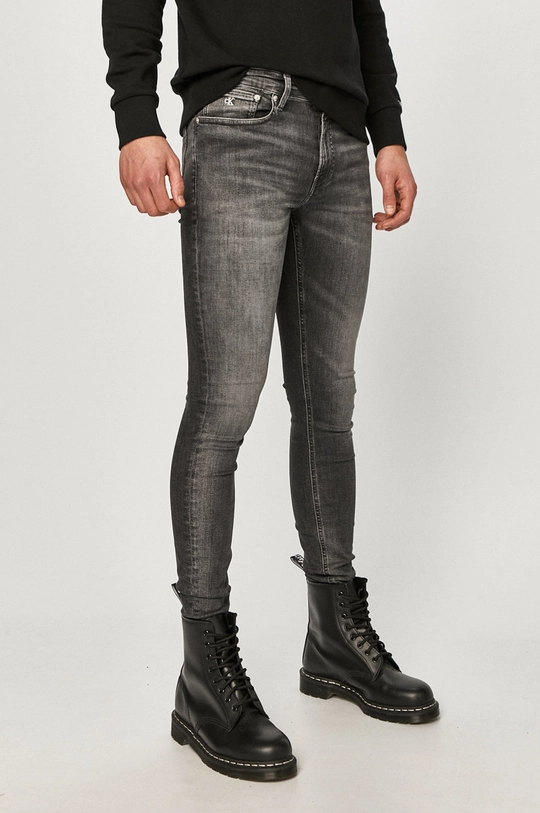 szary Calvin Klein Jeans - Jeansy J30J317206.4891 Męski