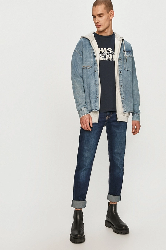 Pepe Jeans - Jeansy Hatch granatowy