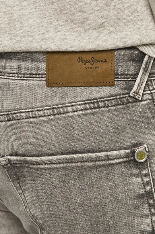 szary Pepe Jeans - Jeansy Finsbury