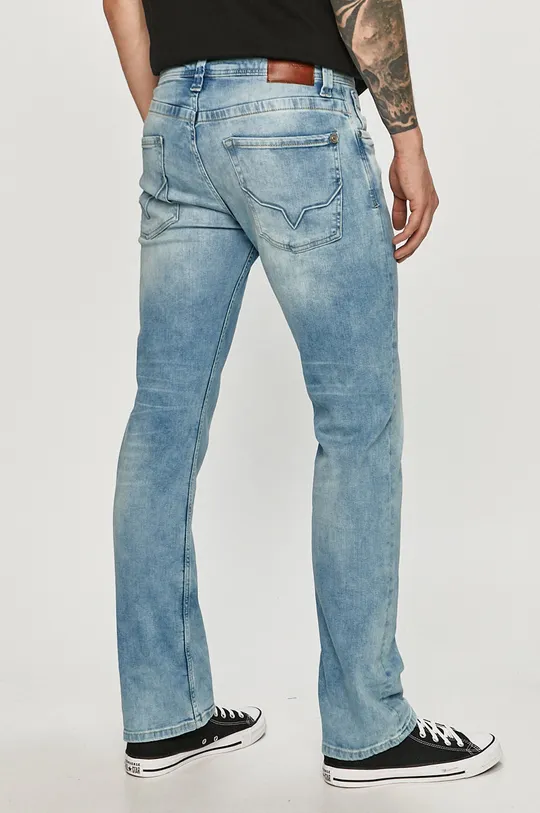 Pepe Jeans - Jeansy Kingston Zip 98 % Bawełna, 2 % Elastan