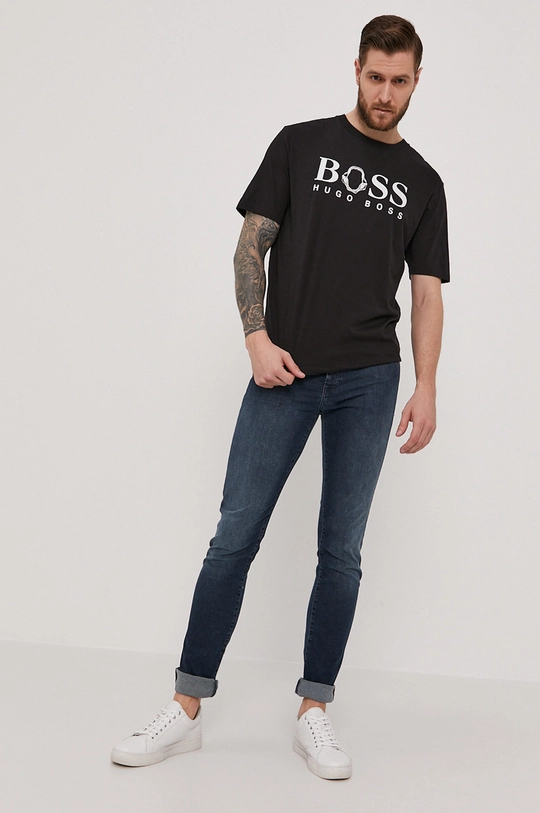 Boss Jeansy Charleston 50449016 granatowy