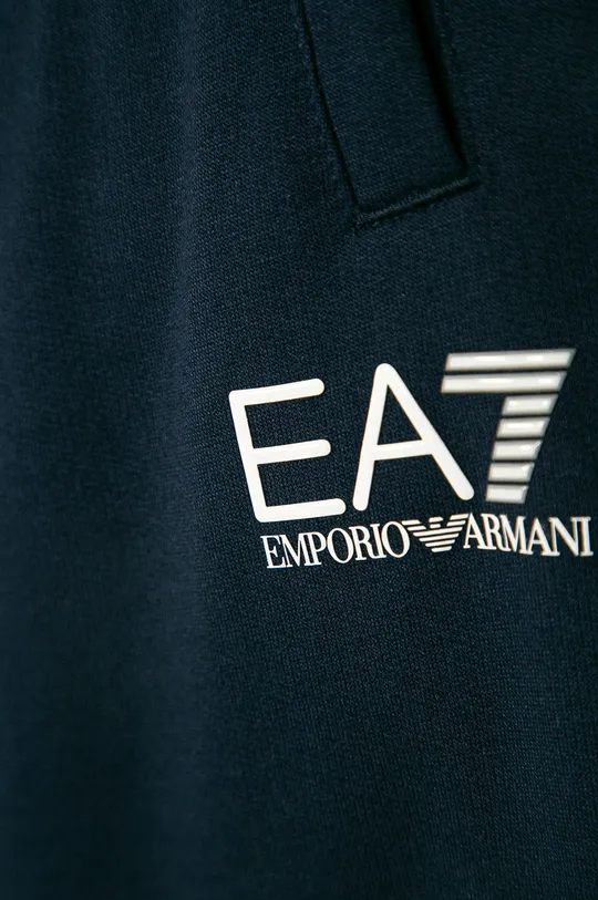 EA7 Emporio Armani - Detské nohavice 104-134 cm tmavomodrá