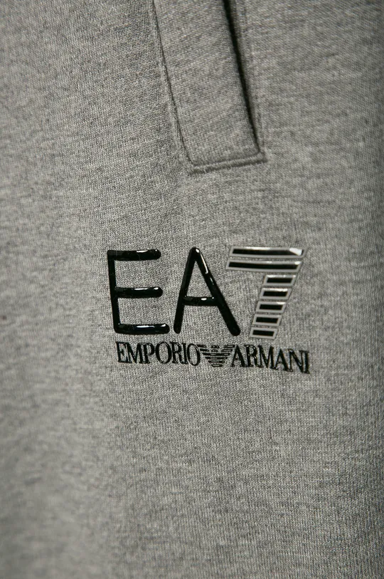 EA7 Emporio Armani - Detské nohavice 104-134 cm sivá