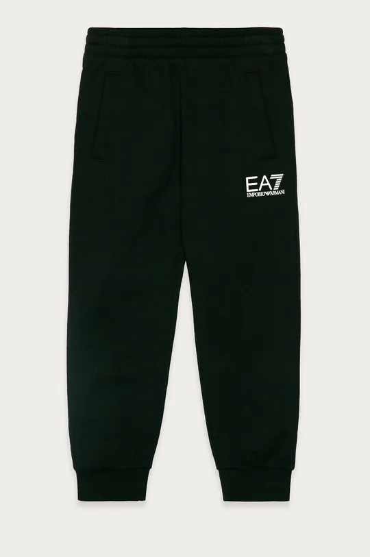 czarny EA7 Emporio Armani - Spodnie dziecięce 104-134 cm 3KBP51.BJ05Z Chłopięcy