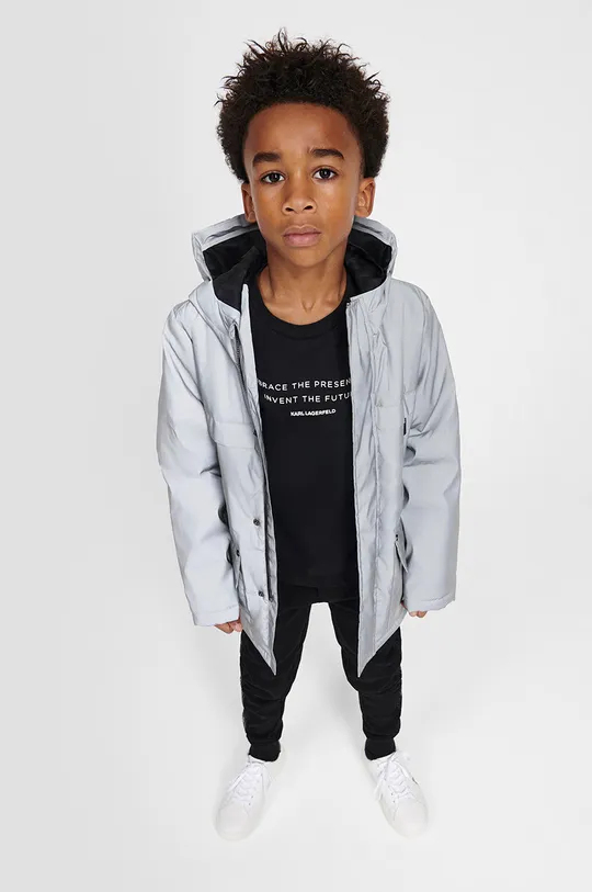 чорний Karl Lagerfeld - Дитячі штани Для хлопчиків