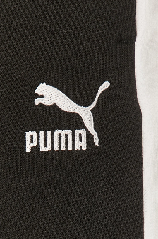 black Puma trousers