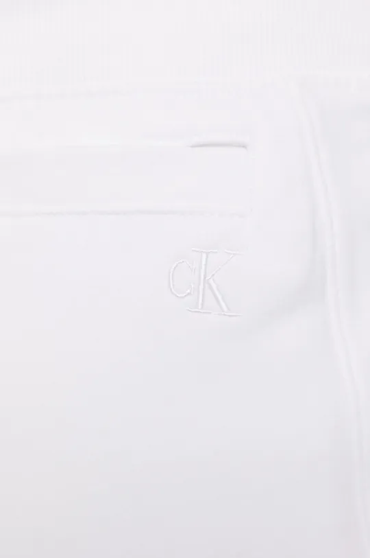 biały Calvin Klein Jeans Spodnie J20J215518.4891