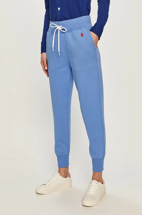 niebieski Polo Ralph Lauren - Spodnie 211780215010 Damski