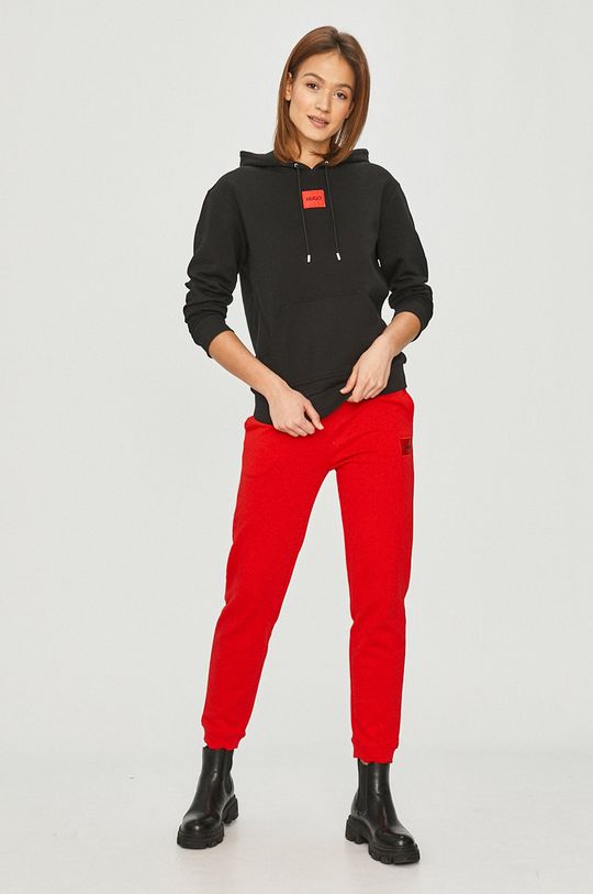 Nohavice Hugo červená