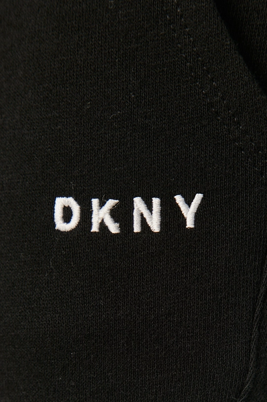 czarny Dkny - Spodnie DP0P2513