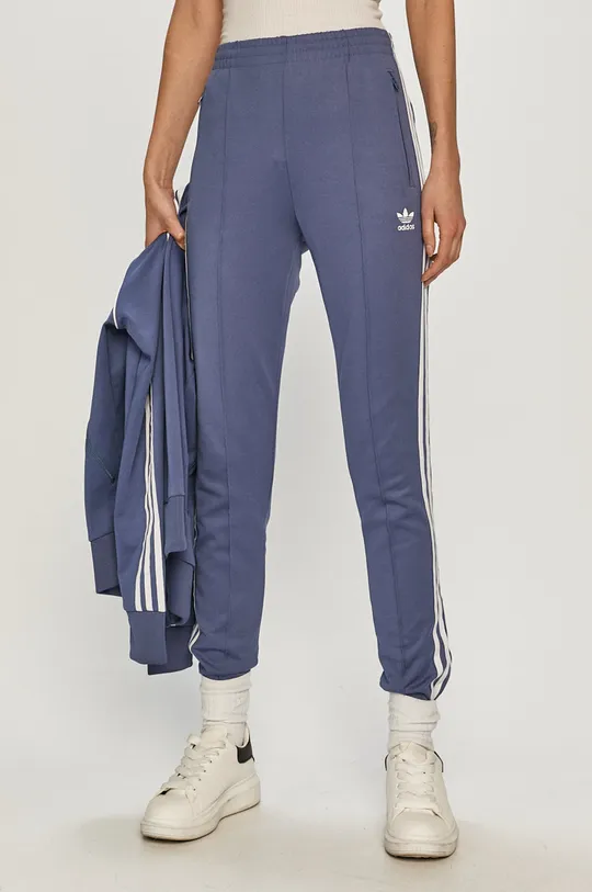 fioletowy adidas Originals - Spodnie GN2942 Damski