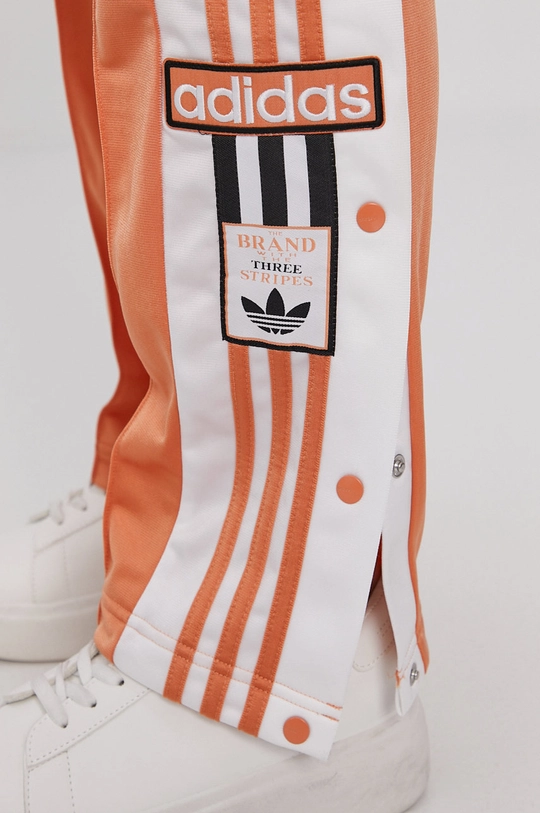 помаранчевий Штани adidas Originals