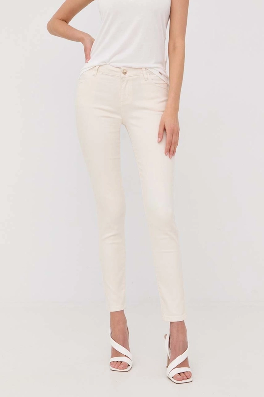 beige Morgan jeans Petra Donna