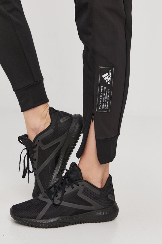 negru Adidas Performance Pantaloni