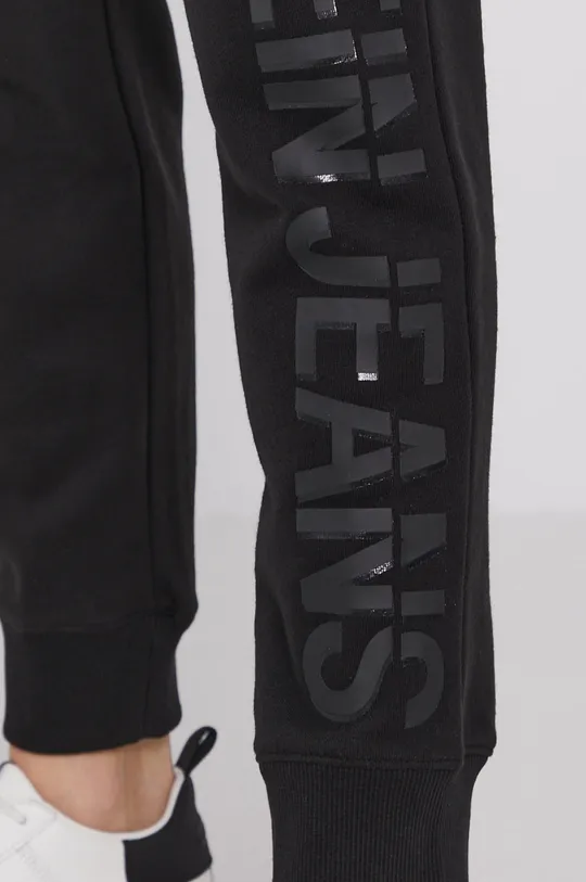 czarny Calvin Klein Jeans Spodnie J20J215551.4891