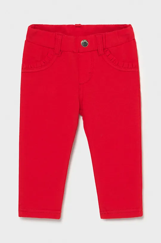 czerwony Mayoral - Spodnie dziecięce Dziewczęcy