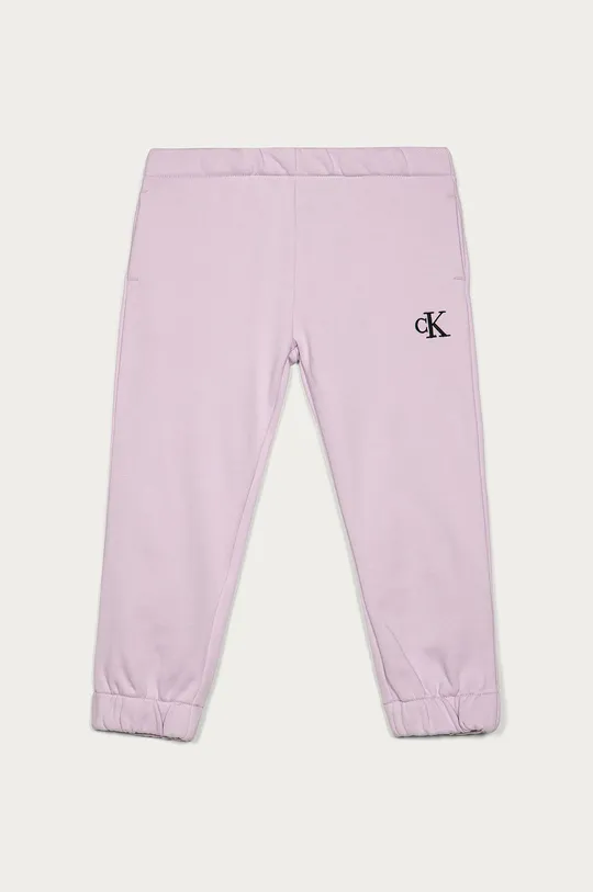 fioletowy Calvin Klein Jeans - Spodnie dziecięce 104-176 cm IG0IG00778.4891 Dziewczęcy