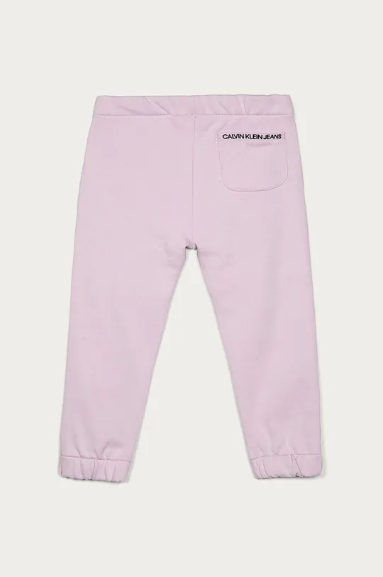 Calvin Klein Jeans - Detské nohavice 104-176 cm fialová