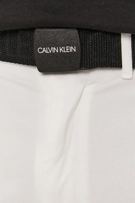 білий Штани Calvin Klein