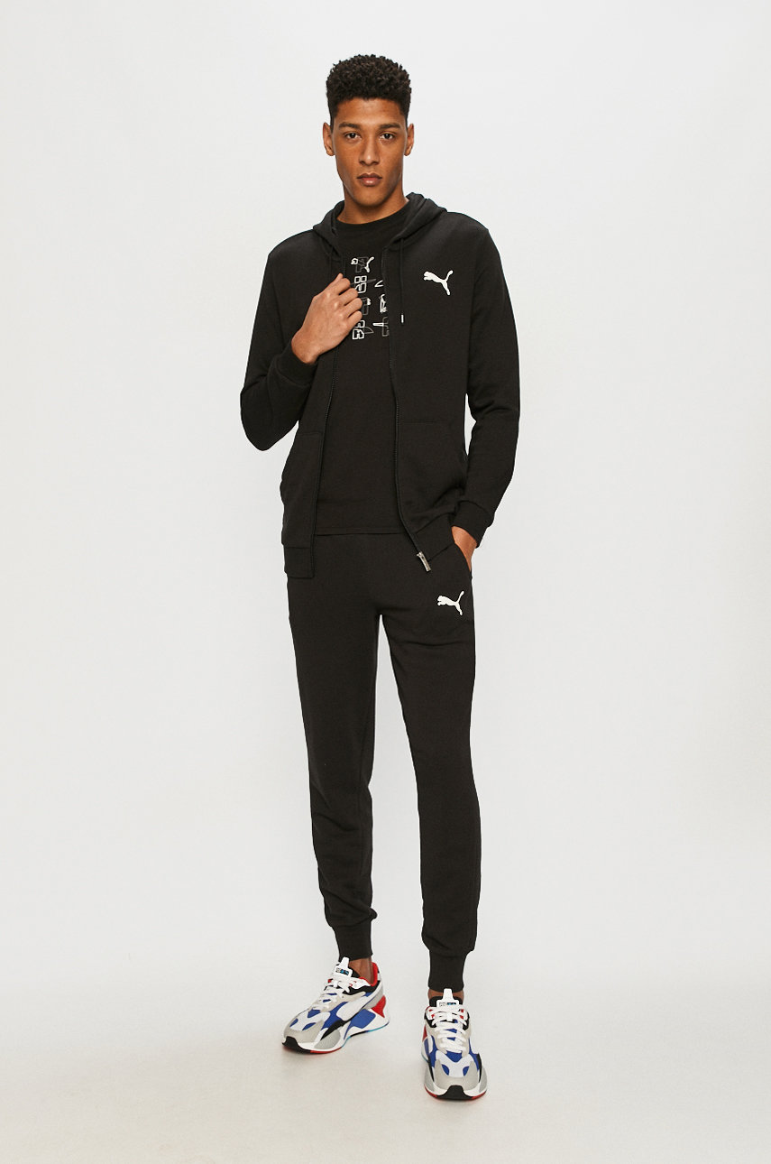 Puma - Spodnie 586716 czarny