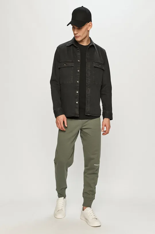 Calvin Klein Jeans - Nadrág zöld