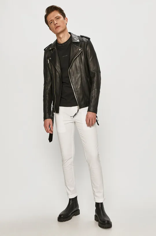 fehér Calvin Klein Jeans - Nadrág