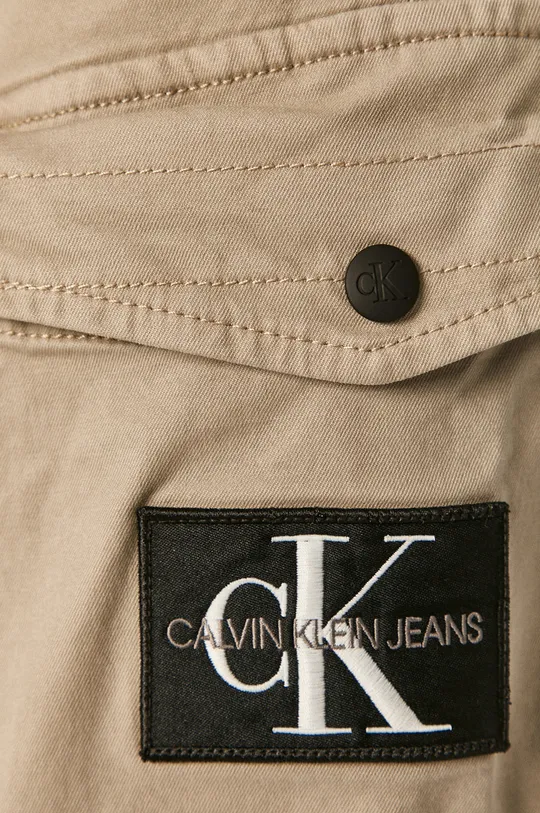 beżowy Calvin Klein Jeans - Spodnie J30J318325.4891
