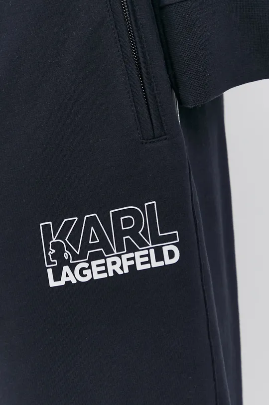 granatowy Karl Lagerfeld Spodnie 511902.705035