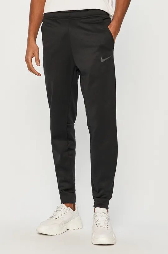 czarny Nike - Spodnie Męski