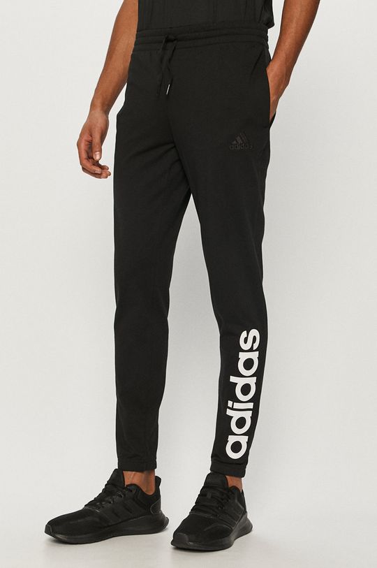 černá adidas - Kalhoty Pánský
