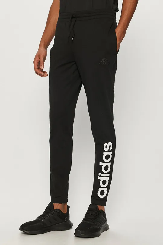 czarny adidas - Spodnie GK8827 Męski