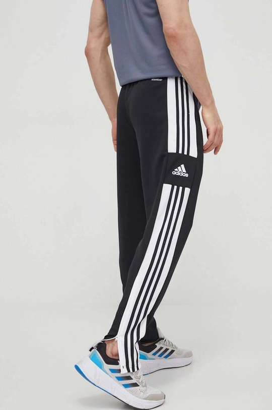 črna adidas Performance trening hlače Moški