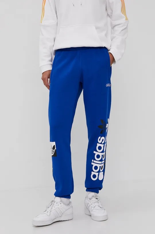 Nohavice adidas Originals GN3874 modrá