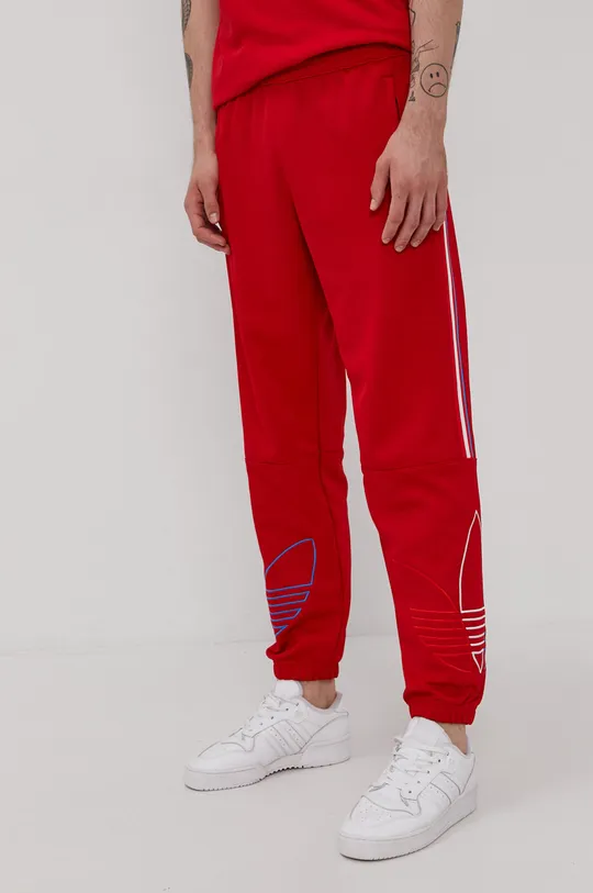 червоний Штани adidas Originals Чоловічий
