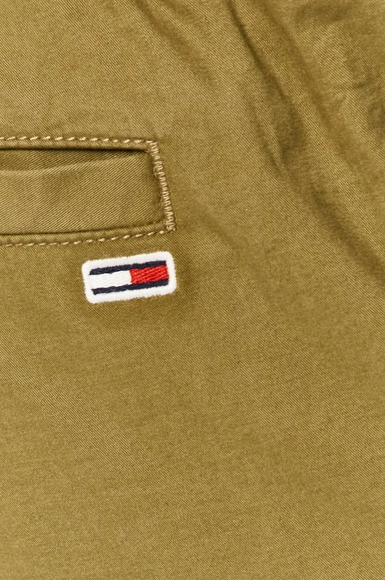 zielony Tommy Jeans - Spodnie DM0DM10118.4891