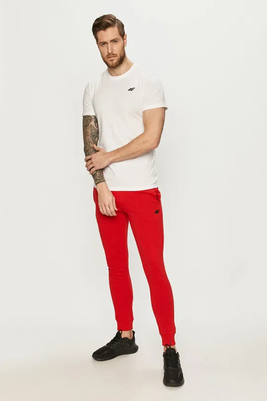 4F - Παντελόνι κόκκινο