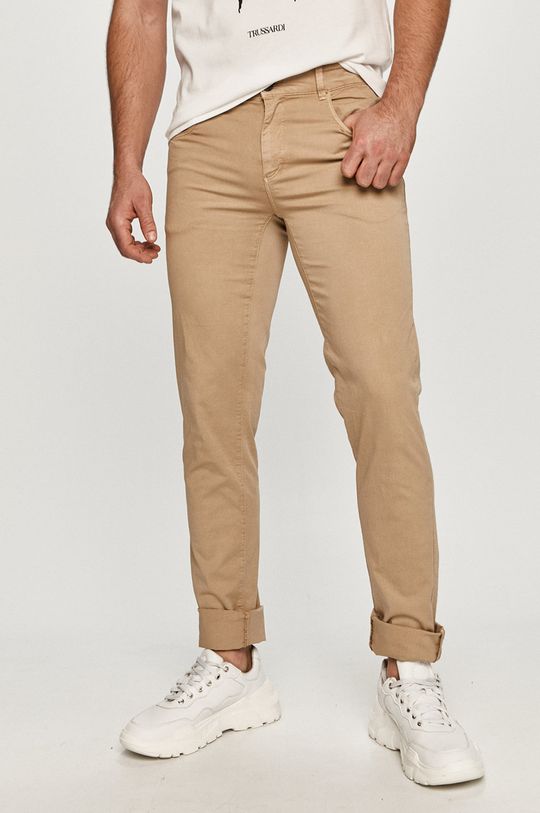 bej Trussardi Jeans - Pantaloni De bărbați