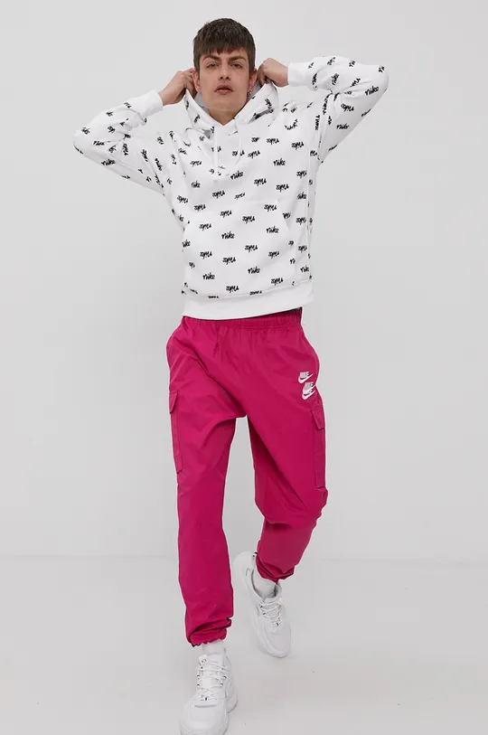 Nohavice Nike Sportswear ružová