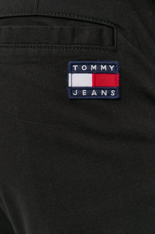 czarny Tommy Jeans Spodnie DM0DM10119.4891