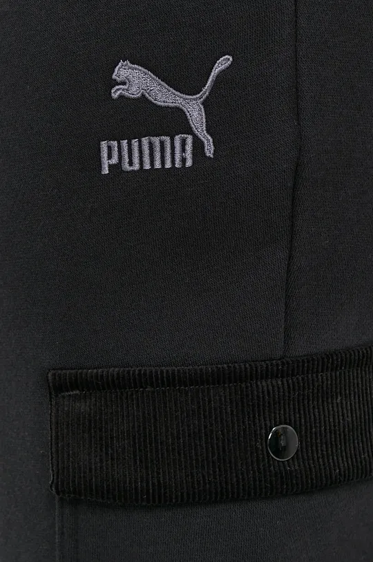 чёрный Брюки Puma 531277