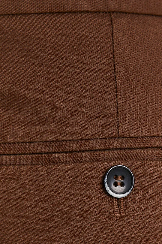 brązowy Sisley Spodnie