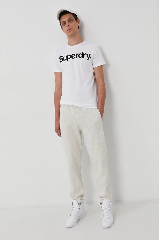 Брюки Superdry серый