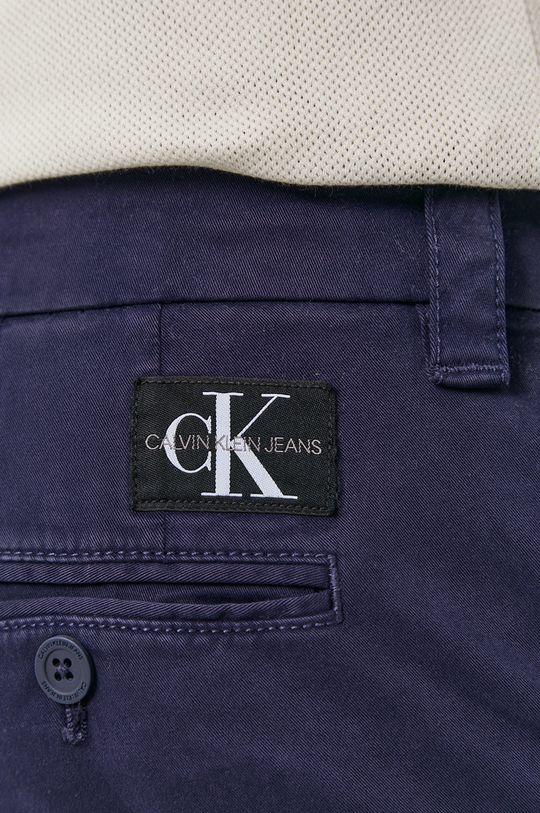 námořnická modř Kalhoty Calvin Klein Jeans