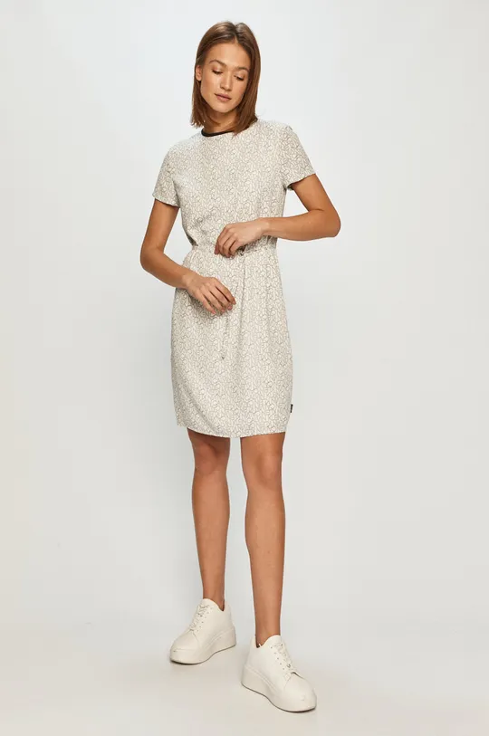 Calvin Klein - Sukienka biały