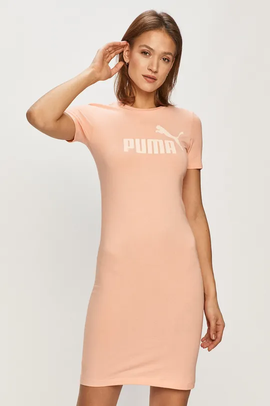 różowy Puma - Sukienka 586910 Damski