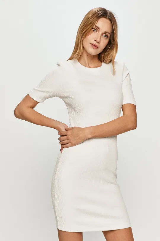 biały Calvin Klein Jeans - Sukienka J20J215679.4891 Damski
