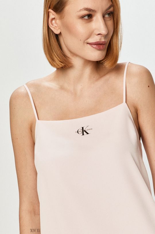 rózsaszín Calvin Klein Jeans - Ruha