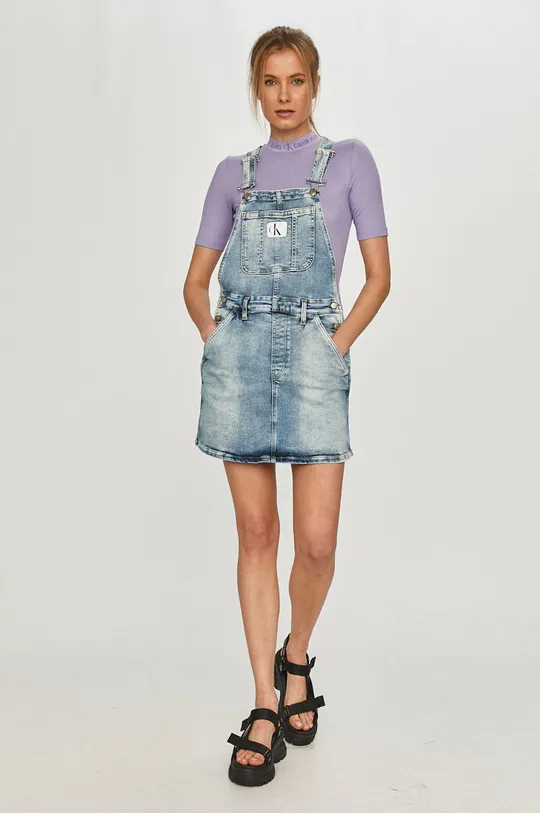 kék Calvin Klein Jeans - Farmerruha Női