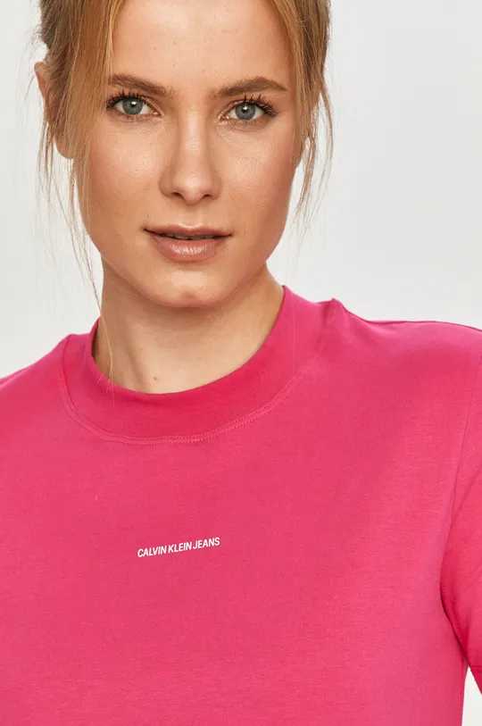 rózsaszín Calvin Klein Jeans - Ruha
